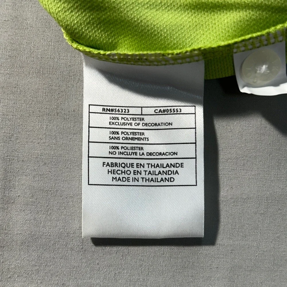 Nike Polo Shirt Miller‎ Chill Mens XL Lime Green Golf Sportswear Athletic